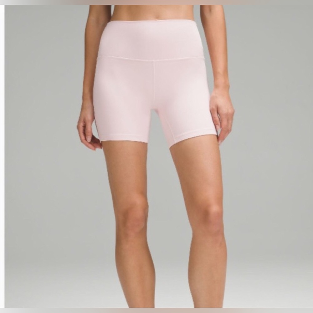 🌼Lululemon Align  High-Rise Short 6” Flush Pink Size 14